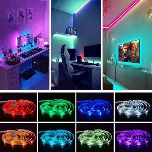 RGB Led flexible strip snake light kit with remote control