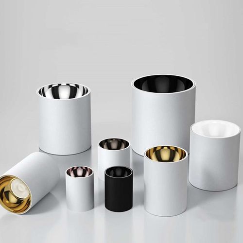 Surface Mounted Cylindrical Led Cob Downlight Gold Reflector 7w 10w 15w 18w Led Ceiling Bulbs Lamp Spot Led Downlight