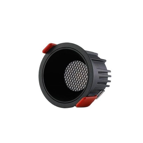 High Cri Deep Anti-Glare Led Cob Downlight Narrow Embedded Ultra-Thin Rose Gold Silver Dimmable Ceiling Aluminum Spotlight