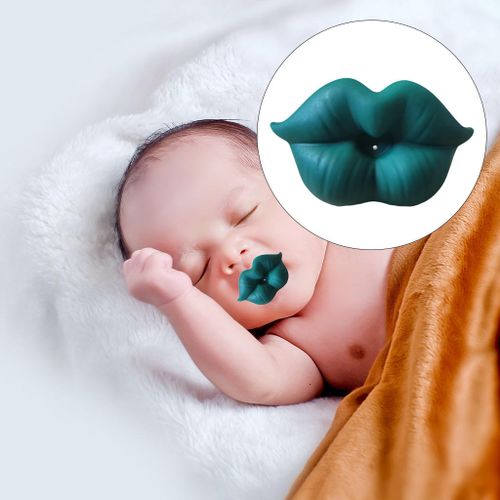 Infant Pacifier  Dark Green