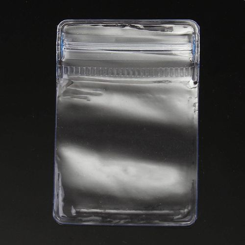 50Pcs Reclosable Ziplock Bag Clear Plastic Bag Plastic Small Baggies 2''x1.5''