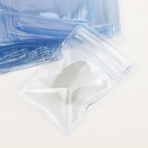 50Pcs Reclosable Ziplock Bag Clear Plastic Bag Plastic Small Baggies 2''x1.5''