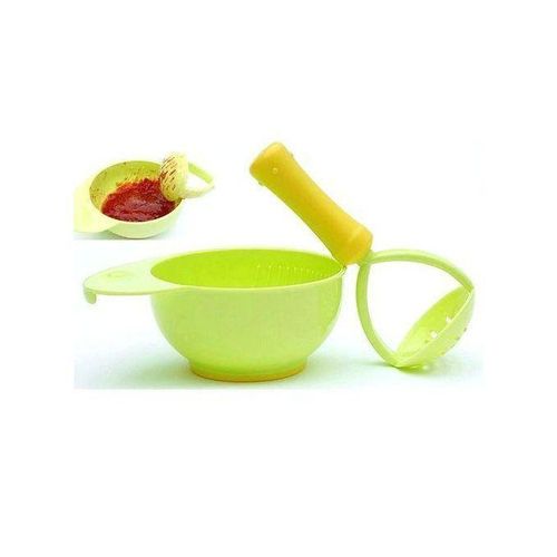 Breast Feeding Weaning Solid Food Puree Masher Bowl- 6months