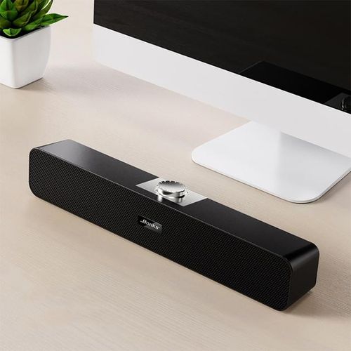 Wired Bluetooth Speaker Strip Speaker Mini Portable Speakers For Computer Tv Auxiliary Speakers Home Outdoors Security Sound Bar