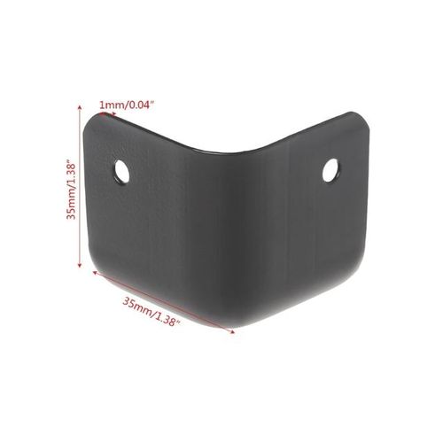 4pcs/lot Amp Angle Amplifier Speaker Cabinet Corner Sound Box Protector 2 Holes