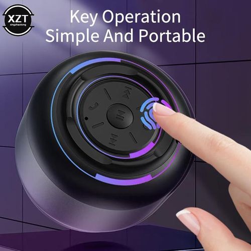 Mini Bluetooth Speaker Metal Case Potable Wireless Metal Loud Speaker Super Bass Stereo Sound Speaker Outdoor Sport Music Player