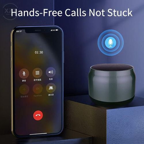 Mini Bluetooth Speaker Metal Case Potable Wireless Metal Loud Speaker Super Bass Stereo Sound Speaker Outdoor Sport Music Player