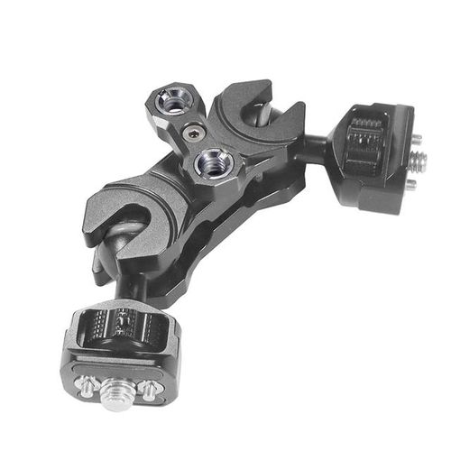 Dual Dia 20mm Ballhead Magic Arm With Arri Locating Pins 1/4