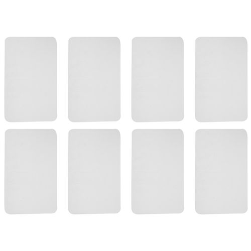 915 Generation 8 Transparent P Mats Washable White Dining Table P Mat Plastic Non- Heat Resistant