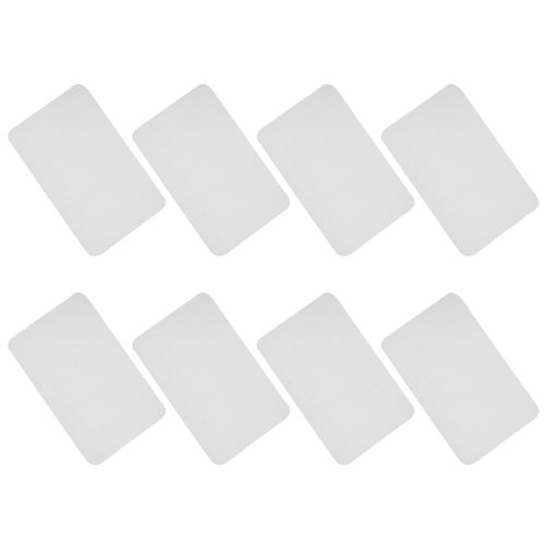 915 Generation 8 Transparent P Mats Washable White Dining Table P Mat Plastic Non- Heat Resistant