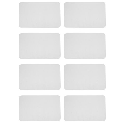 915 Generation 8 Transparent P Mats Washable White Dining Table P Mat Plastic Non- Heat Resistant