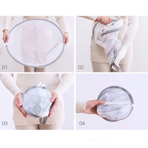 No 2-Tier Foldable Sweater Mesh Dryer, Potable Hanging Drying Rack Flat Clothes Drying Net Collapsible Laundry Hanging Mesh Rack