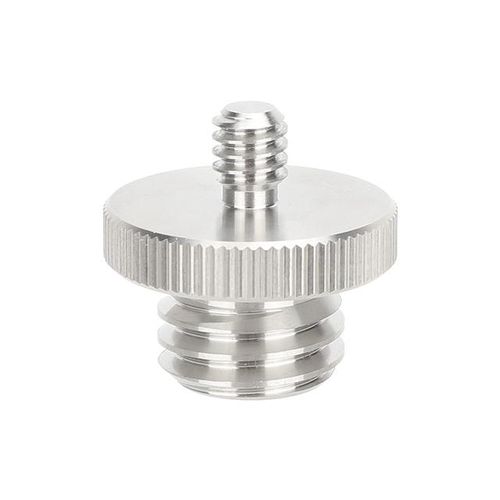 Camvate 5/8"-11 Male To 1/4"-20 Male Survey Screw Adapter Silver 1pcs/2pcs For Tripod Laser Level Bosch