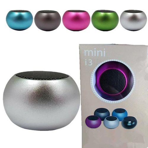 Mini I3 Wireless Speaker Mini Portable Waterproof Speaker Outdoor Hiking Riding Running Speaker With Microphone