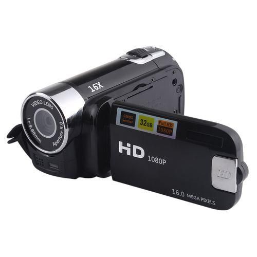 1080P HD 16X Digital Zoom 16.0 MP Digital Video Camera Recorder With 2.7 Inch LCD Screen(Black)
