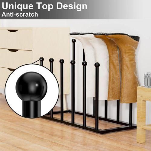 Shoe Organizer Modern Metal Boot Rack For Hallway Mudroom