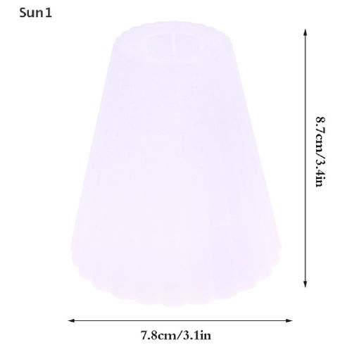 Sun1 al Louver Lampshade Plastic Outdoor Camping Lamp Shade LED Flashlig well