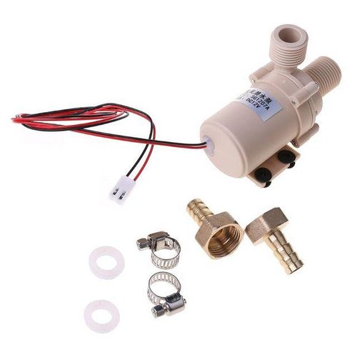 12V Solar Submersible Hot Water Pump Circulation 212 F Brushless Motor High Pressure