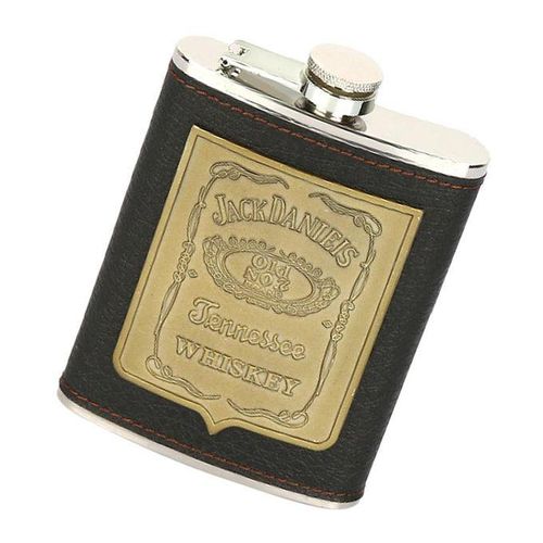 Portable Hip Flask Stainless Steel Pocket Alcohol Drink Whisky Vodka 1