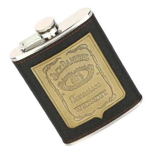 Portable Hip Flask Stainless Steel Pocket Alcohol Drink Whisky Vodka 1