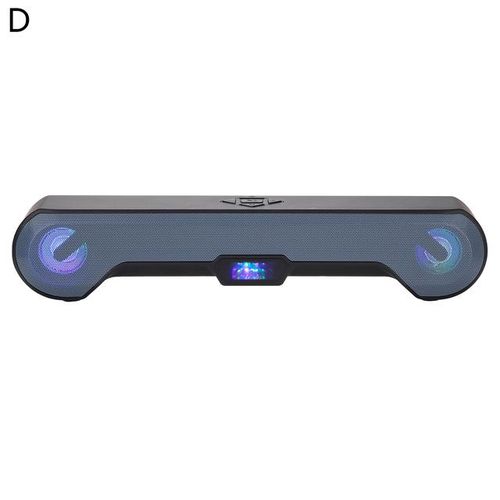 For Pc Lap Theater Tv Speaker Aux 3.5mm Loudspeaker New Tv Sound Bar Wired And Wireless Bluetooth5.0 Home Surround Soundbar
