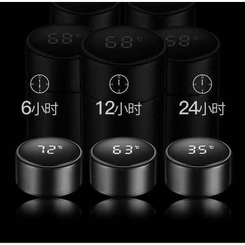 Insulated Temperature Reminder Digital Thermos Water Bottle