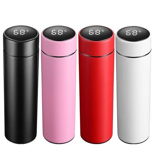 Insulated Temperature Reminder Digital Thermos Water Bottle