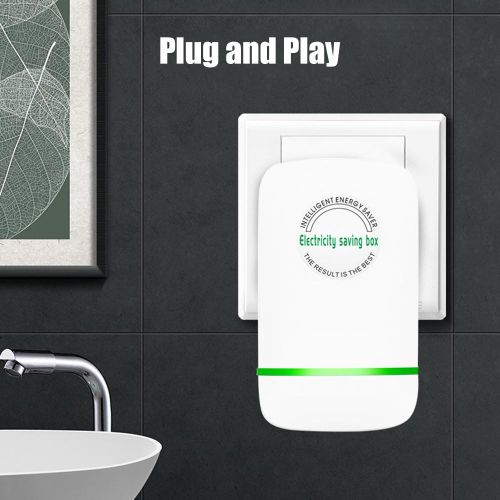Power Saving Device Factor Household Energy Saver 28KW Intelligent High-efficient Appliance Plug In Electricity Saving Box Energy Power Saving Device 90V-250V AU Plug NO5116
