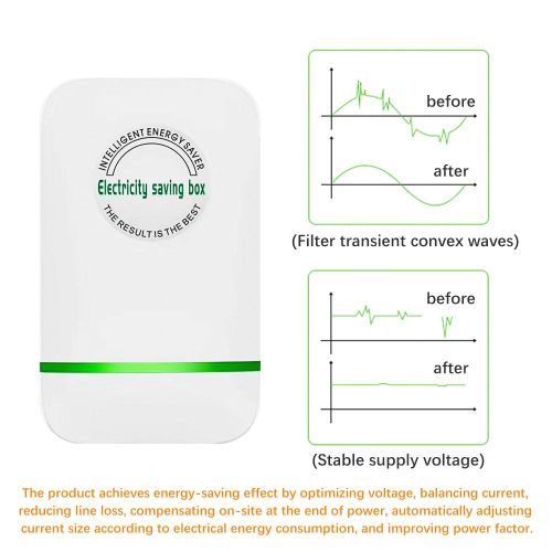 Power Saving Device Factor Household Energy Saver 28KW Intelligent High-efficient Appliance Plug In Electricity Saving Box Energy Power Saving Device 90V-250V AU Plug NO5116