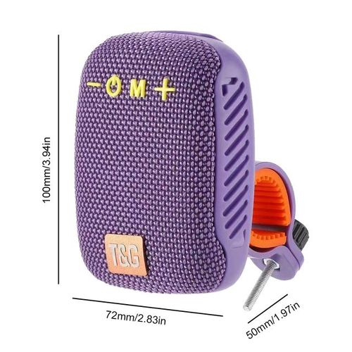 Bicycle Wireless Stereo Speaker Type-C Usb Rechargeable For Scooter Motorcycle Waterproof Outdoor Boombox Bluetooth-Compatible