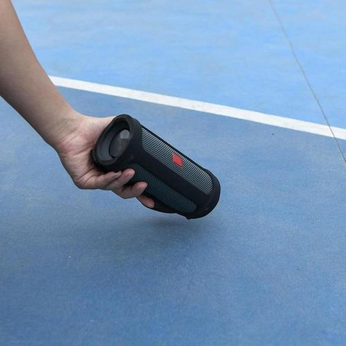 Portable Speaker Storage Box Soft Protective Case With Shoulder Strap And Carabiner Protection Casing For Jbl Flip Essential 2