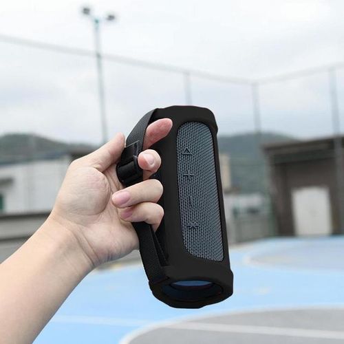 Portable Speaker Storage Box Soft Protective Case With Shoulder Strap And Carabiner Protection Casing For Jbl Flip Essential 2