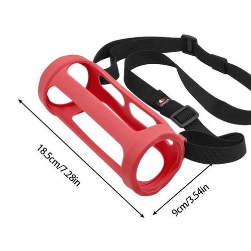 Portable Speaker Storage Box Soft Protective Case With Shoulder Strap And Carabiner Protection Casing For Jbl Flip Essential 2