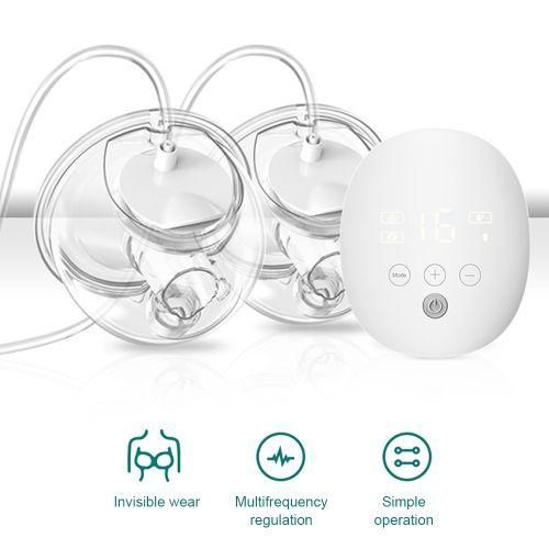 Wearable Double Electric Breast Pump Silent Invisible Hands
