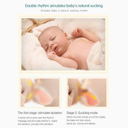 Wearable Double Electric Breast Pump Silent Invisible Hands