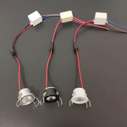 Ac/dc 12v Dimmable Led Mini Downlight 3000k 4000k 6000k Spot 1w For Ceiling Recessed Lamp Black Silver White