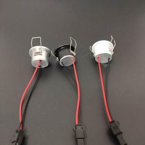 Ac/dc 12v Dimmable Led Mini Downlight 3000k 4000k 6000k Spot 1w For Ceiling Recessed Lamp Black Silver White
