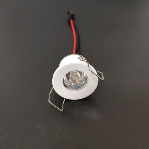 Ac/dc 12v Dimmable Led Mini Downlight 3000k 4000k 6000k Spot 1w For Ceiling Recessed Lamp Black Silver White
