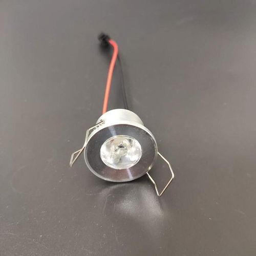 Ac/dc 12v Dimmable Led Mini Downlight 3000k 4000k 6000k Spot 1w For Ceiling Recessed Lamp Black Silver White