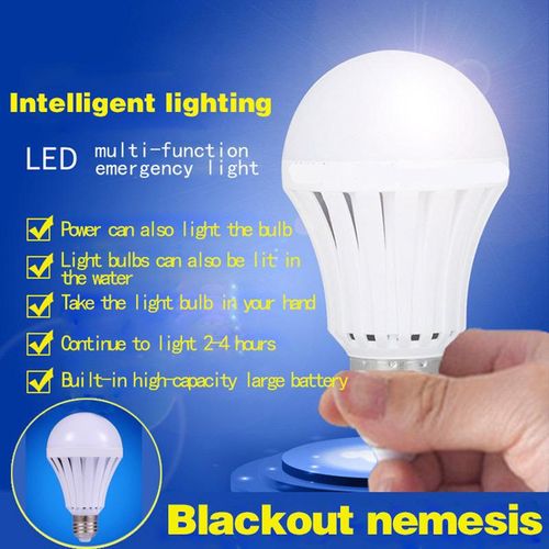 E27 LED Emergency Lamps Outdoor Camping Bulb Rechargeable Lamp 220V 7W 12W 15W Emergency Lighting Bulb Equipment