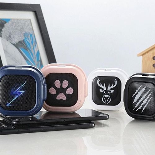 Portable Subwoofer Speaker Waterproof Smart Support Tf Usb Subwoofer Wireless Noise-Reduction Microphone Home Bedroom