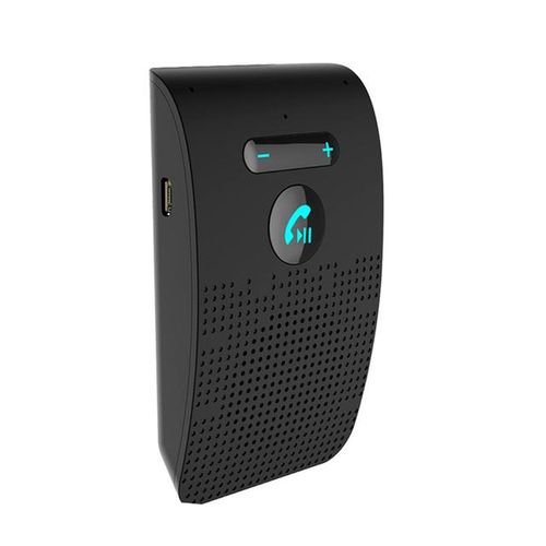 Car Speakers Bluetooth Handsfree Car Kit 4.2 Sun Visor Clip Wireless Audio Receiver Loud Speaker Music Player Dual Microphone