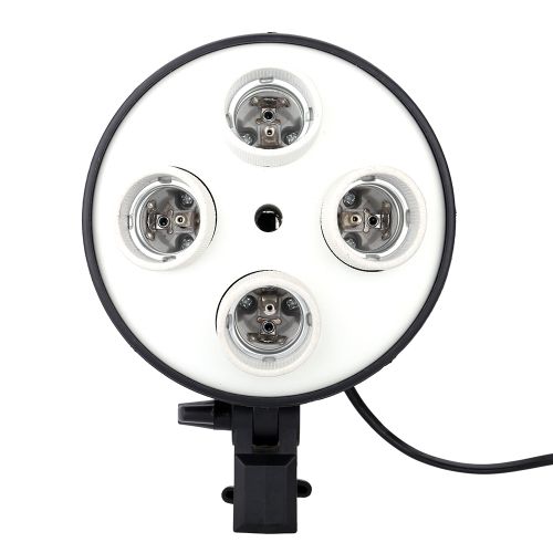4 in 1 E27 Base Socket Light Lamp  Holder Adapter for Photo