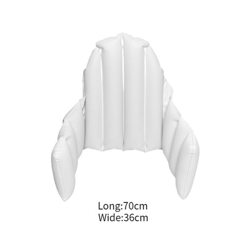 High Chair Cushion Inflatable Easy To Clean White