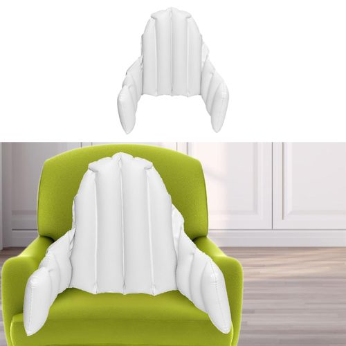 High Chair Cushion Inflatable Easy To Clean White