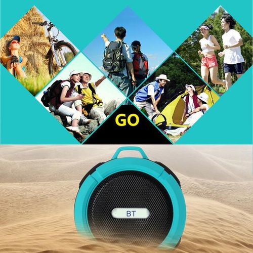 C6 Mini Wireless Bluetooth 5.0 Speaker Hands-Free With Microphone Usb Rechargeable Ip65 Waterproof Outdoor Portable Sound Box