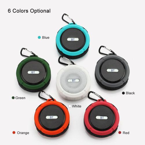 C6 Mini Wireless Bluetooth 5.0 Speaker Hands-Free With Microphone Usb Rechargeable Ip65 Waterproof Outdoor Portable Sound Box