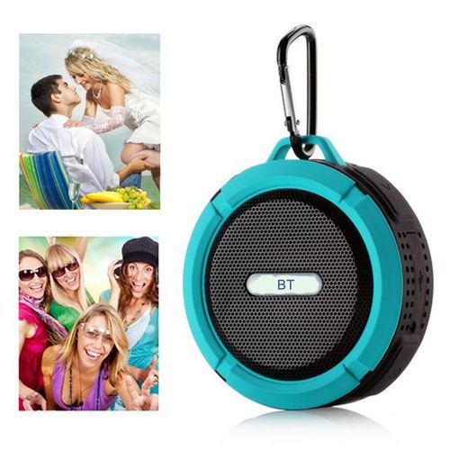 C6 Mini Wireless Bluetooth 5.0 Speaker Hands-Free With Microphone Usb Rechargeable Ip65 Waterproof Outdoor Portable Sound Box
