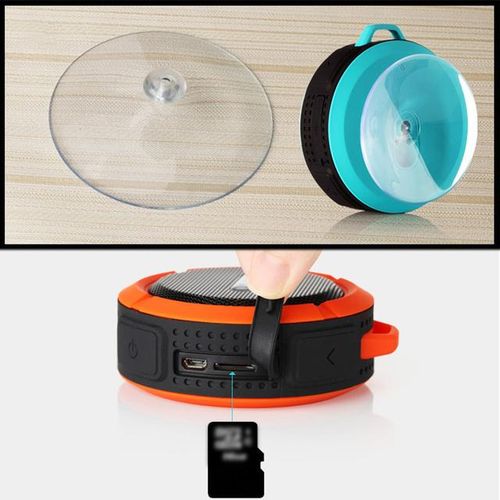 C6 Mini Wireless Bluetooth 5.0 Speaker Hands-Free With Microphone Usb Rechargeable Ip65 Waterproof Outdoor Portable Sound Box