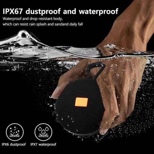 Portable Wireless Speaker 360 Hd Surround Stereo Sound With Strong Bass Waterproof Speaker For Home Parties Activities